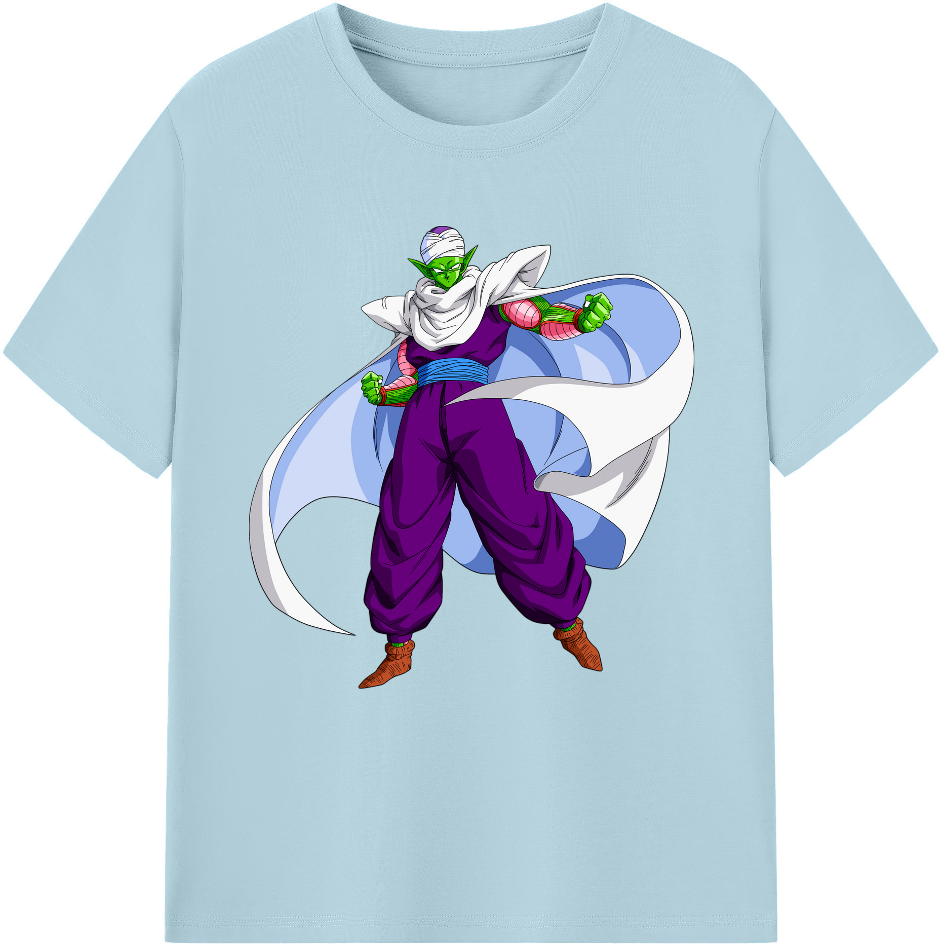 （画像用） ドラゴンボール ピッコロ DRAGON BALL Piccolo 綿100％半袖Tシャツ（フロントプリント）